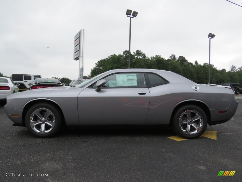 2014 Challenger SXT - Billet Silver Metallic / Dark Slate Gray photo #4