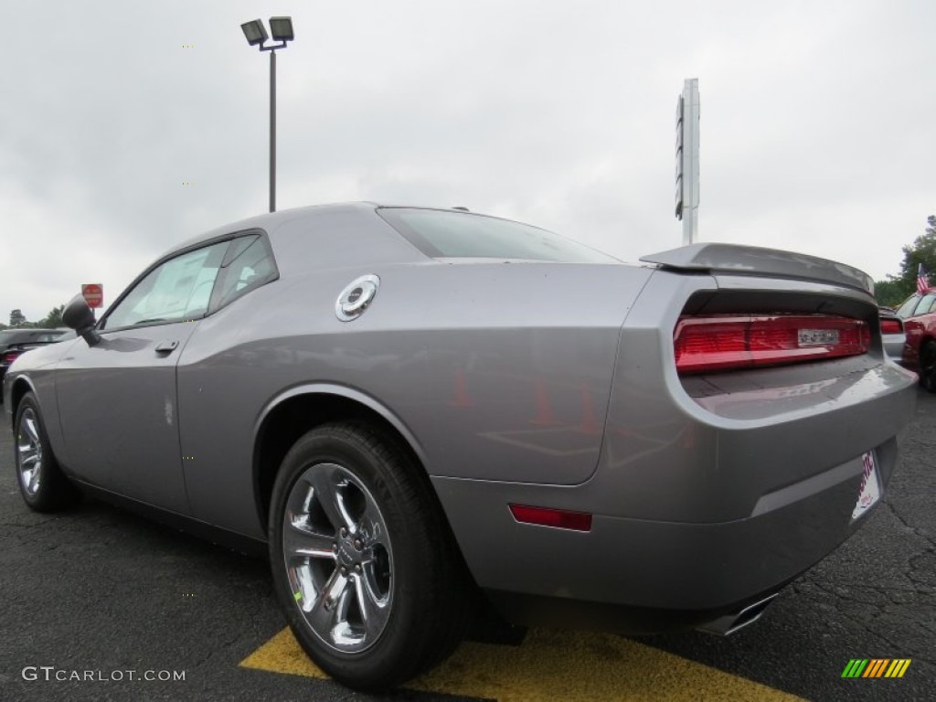 2014 Challenger SXT - Billet Silver Metallic / Dark Slate Gray photo #5