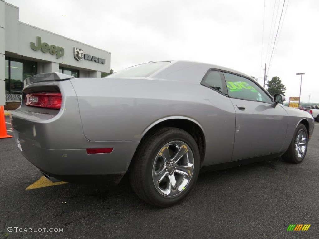2014 Challenger SXT - Billet Silver Metallic / Dark Slate Gray photo #6