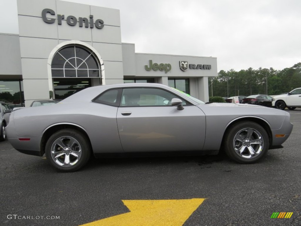 2014 Challenger SXT - Billet Silver Metallic / Dark Slate Gray photo #7