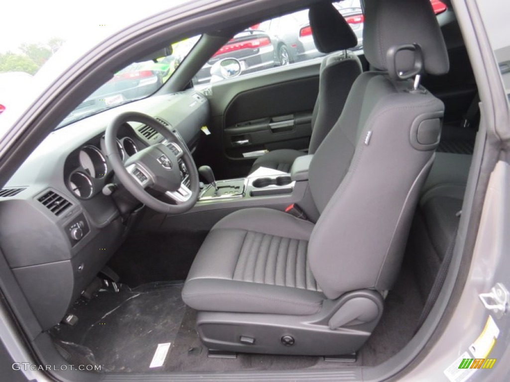2014 Challenger SXT - Billet Silver Metallic / Dark Slate Gray photo #8