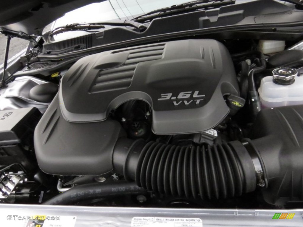 2014 Challenger SXT - Billet Silver Metallic / Dark Slate Gray photo #11