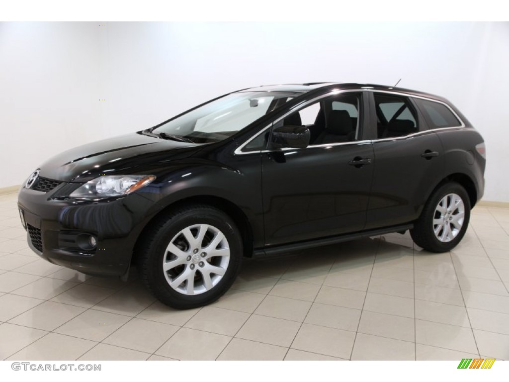 Brilliant Black 2007 Mazda CX-7 Touring Exterior Photo #95636417