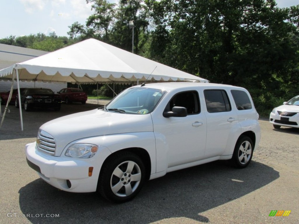 2011 HHR LS - Arctic Ice White / Gray photo #1