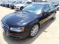 2015 Phantom Black Pearl Audi A8 L 4.0T quattro  photo #3