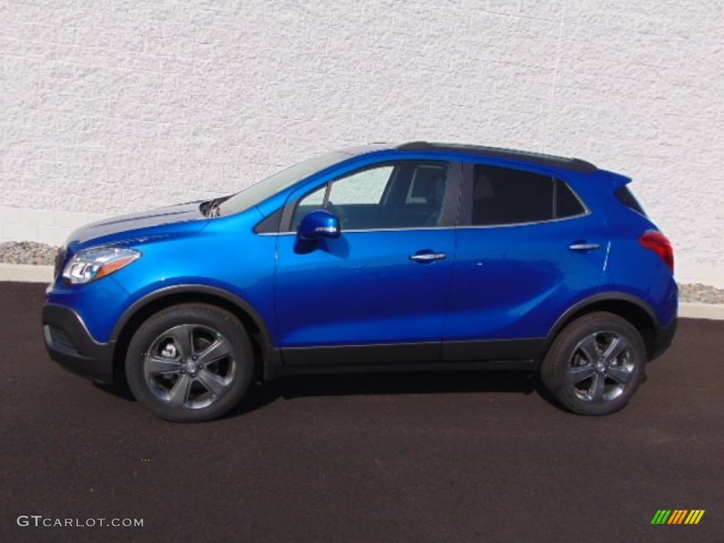 Brilliant Blue Metallic 2014 Buick Encore AWD Exterior Photo #95639462