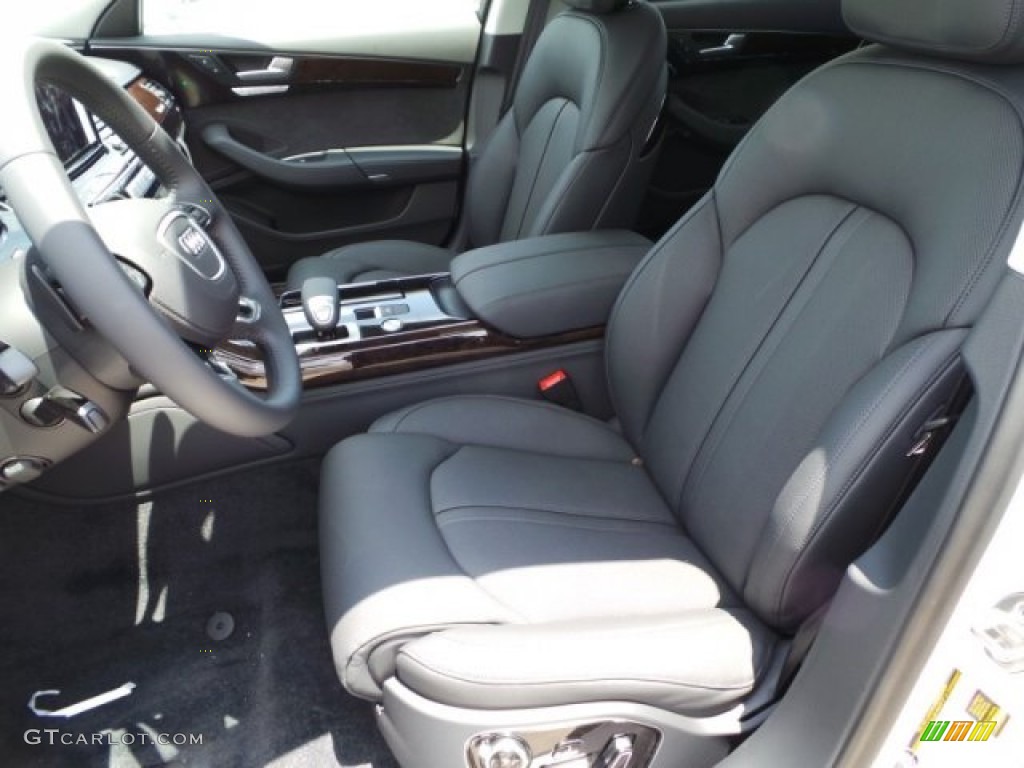 2015 Audi A8 L 3.0T quattro Front Seat Photo #95639489