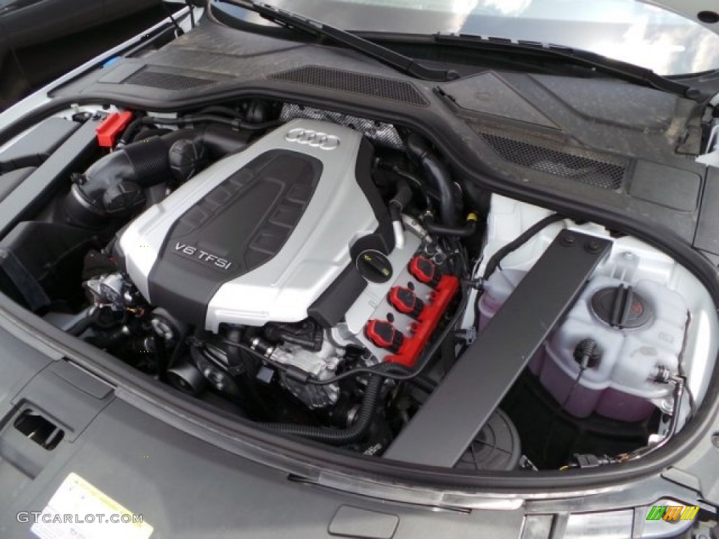 2015 Audi A8 L 3.0T quattro 3.0 Liter Supercharged FSI DOHC 24-Valve VVT V6 Engine Photo #95639927