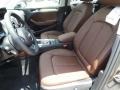 Chestnut Brown Front Seat Photo for 2015 Audi A3 #95640266