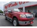 Vivid Red Metallic 2007 Lincoln Mark LT SuperCrew 4x4