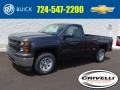2014 Tungsten Metallic Chevrolet Silverado 1500 WT Regular Cab 4x4  photo #1