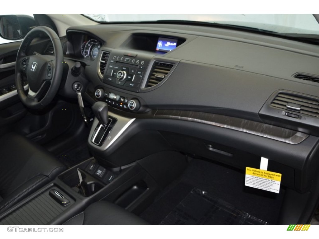 2014 CR-V EX-L - Crystal Black Pearl / Black photo #25