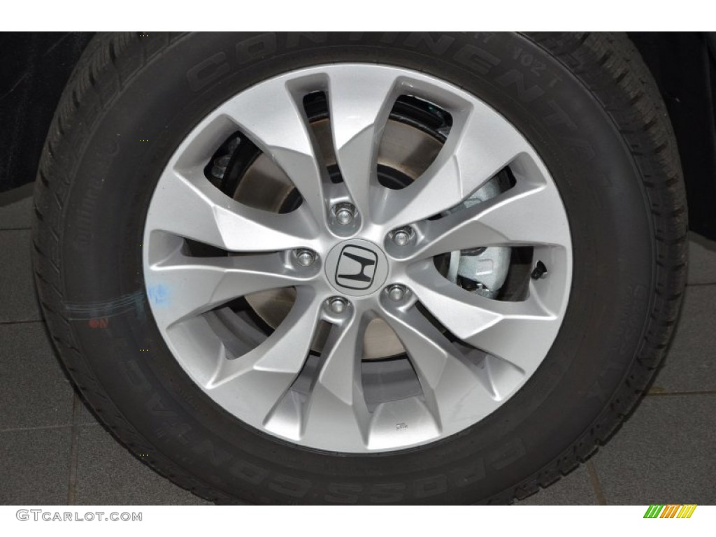 2014 CR-V EX - Crystal Black Pearl / Black photo #3