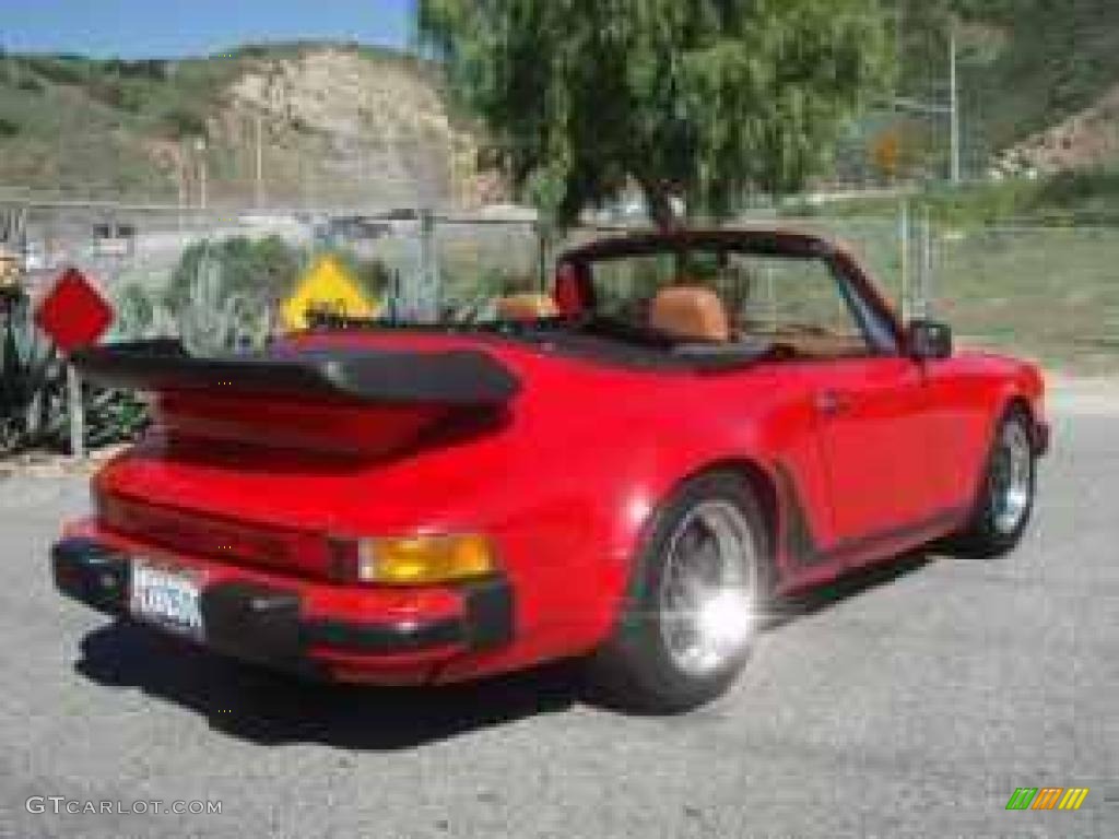 1983 911 SC Cabriolet - Guards Red / Beige photo #2