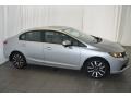 Alabaster Silver Metallic - Civic EX-L Sedan Photo No. 4
