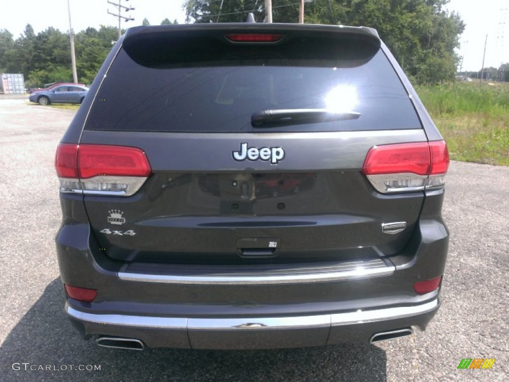 2014 Grand Cherokee Summit 4x4 - Granite Crystal Metallic / Morocco Black photo #5