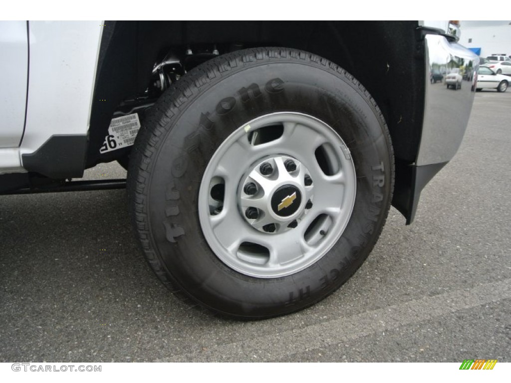 2015 Silverado 2500HD WT Double Cab Utility - Summit White / Jet Black/Dark Ash photo #18