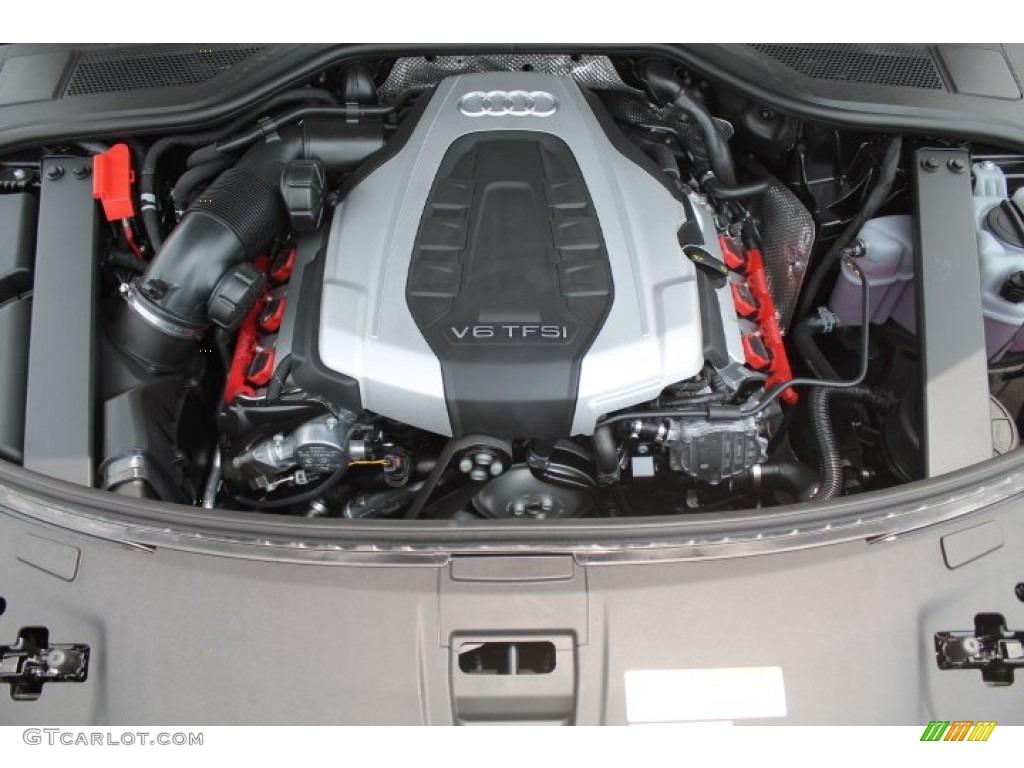 2015 Audi A8 L 3.0T quattro 3.0 Liter Supercharged FSI DOHC 24-Valve VVT V6 Engine Photo #95648273