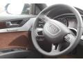 Nougat Brown Steering Wheel Photo for 2015 Audi A8 #95648690
