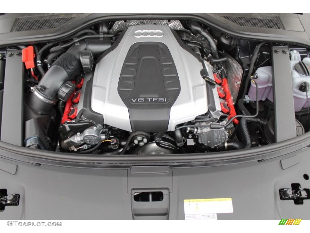 2015 Audi A8 3.0T quattro 3.0 Liter Supercharged FSI DOHC 24-Valve VVT V6 Engine Photo #95648720