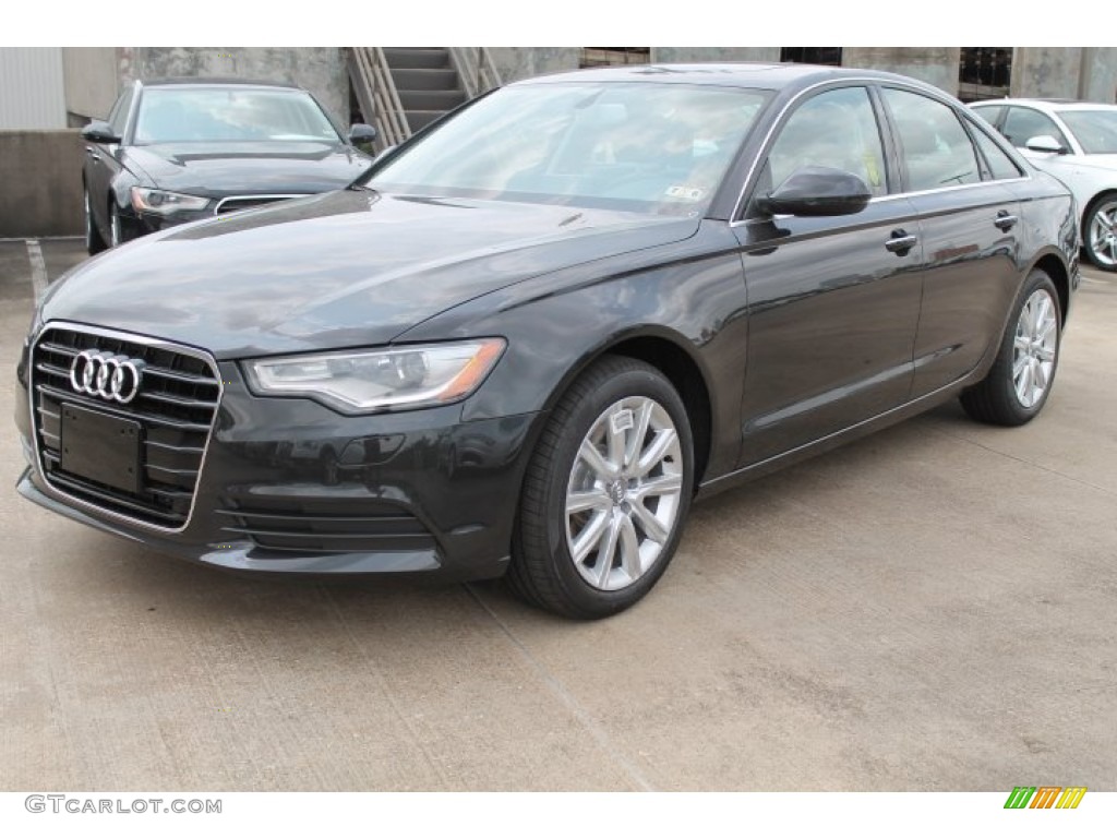 Oolong Gray Metallic 2015 Audi A6 2.0T Premium Plus Sedan Exterior Photo #95648759