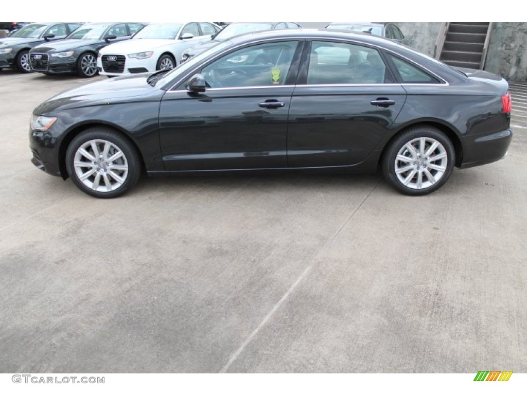 Oolong Gray Metallic 2015 Audi A6 2.0T Premium Plus Sedan Exterior Photo #95648780