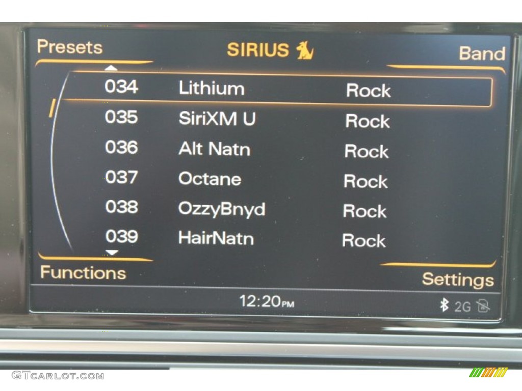 2015 Audi A6 2.0T Premium Plus Sedan Audio System Photos