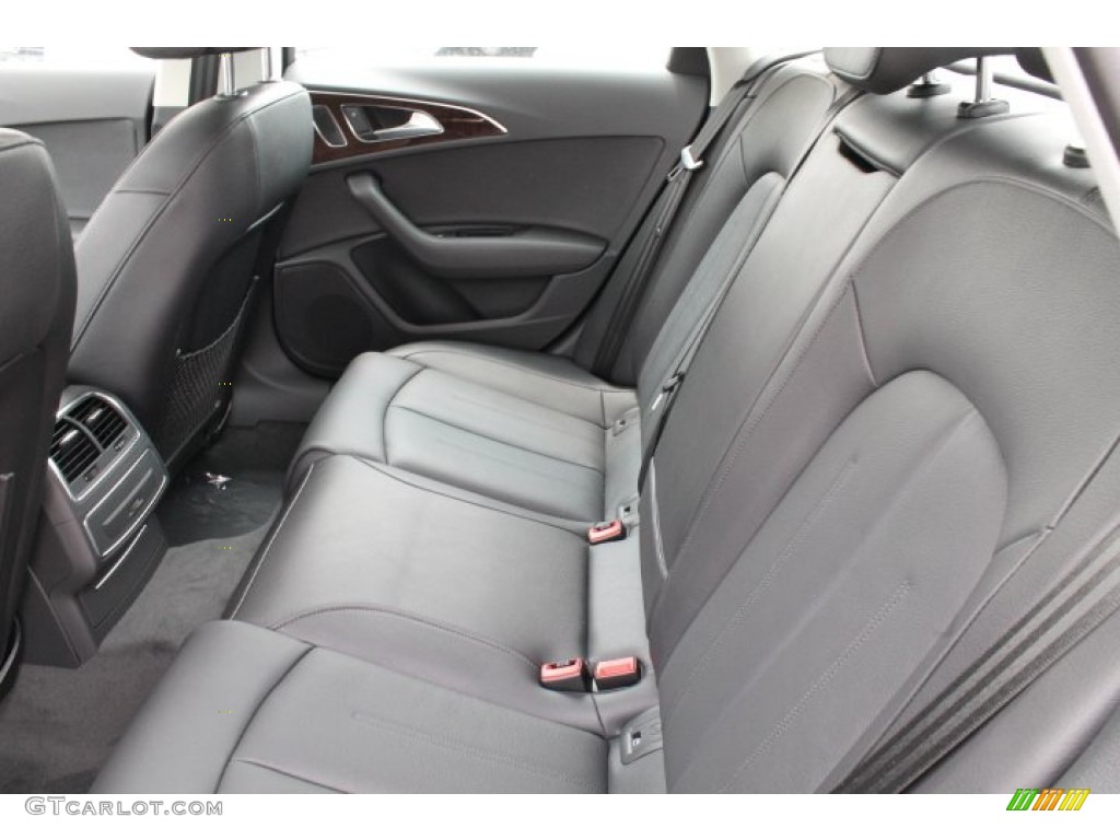 2015 Audi A6 2.0T Premium Plus Sedan Rear Seat Photo #95648972