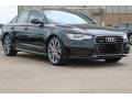 Phantom Black Pearl 2015 Audi A6 3.0T Premium Plus quattro Sedan Exterior