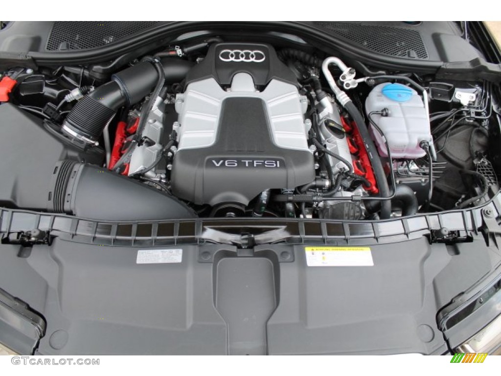 2015 Audi A6 3.0T Premium Plus quattro Sedan 3.0 Liter TFSI Supercharged DOHC 24-Valve VVT V6 Engine Photo #95649599