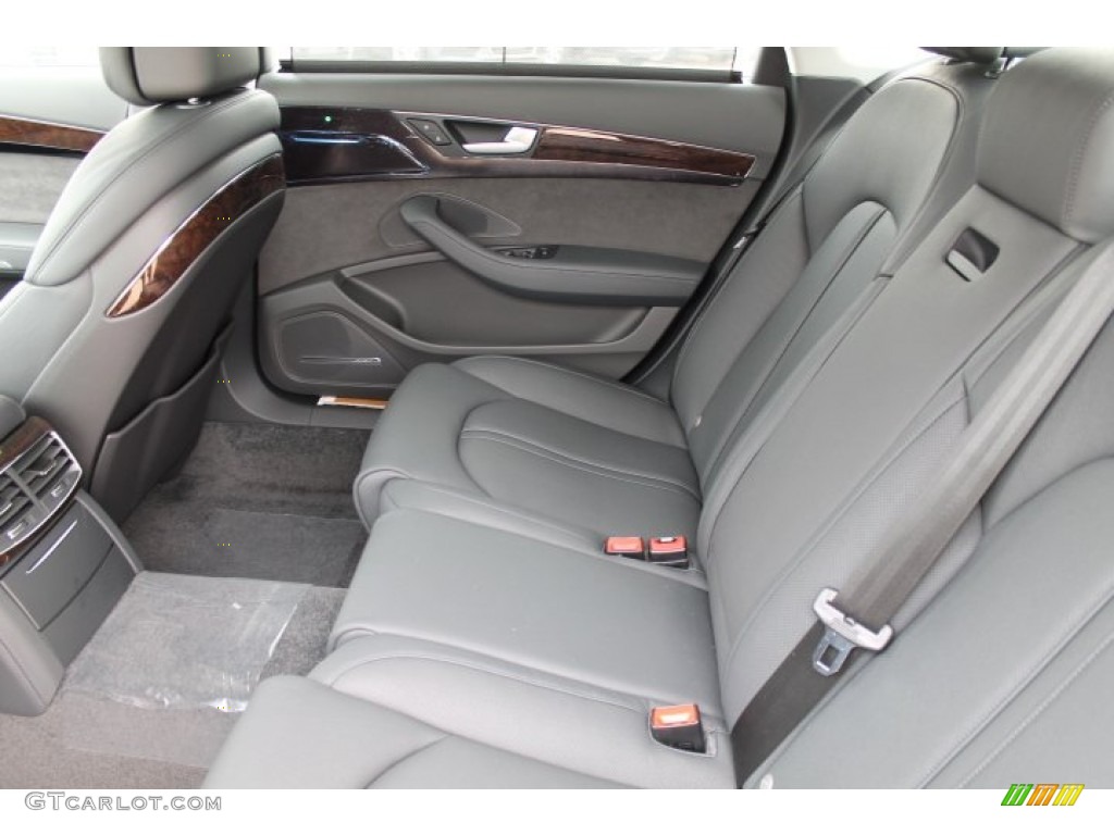 2015 Audi A8 L 4.0T quattro Rear Seat Photo #95649982