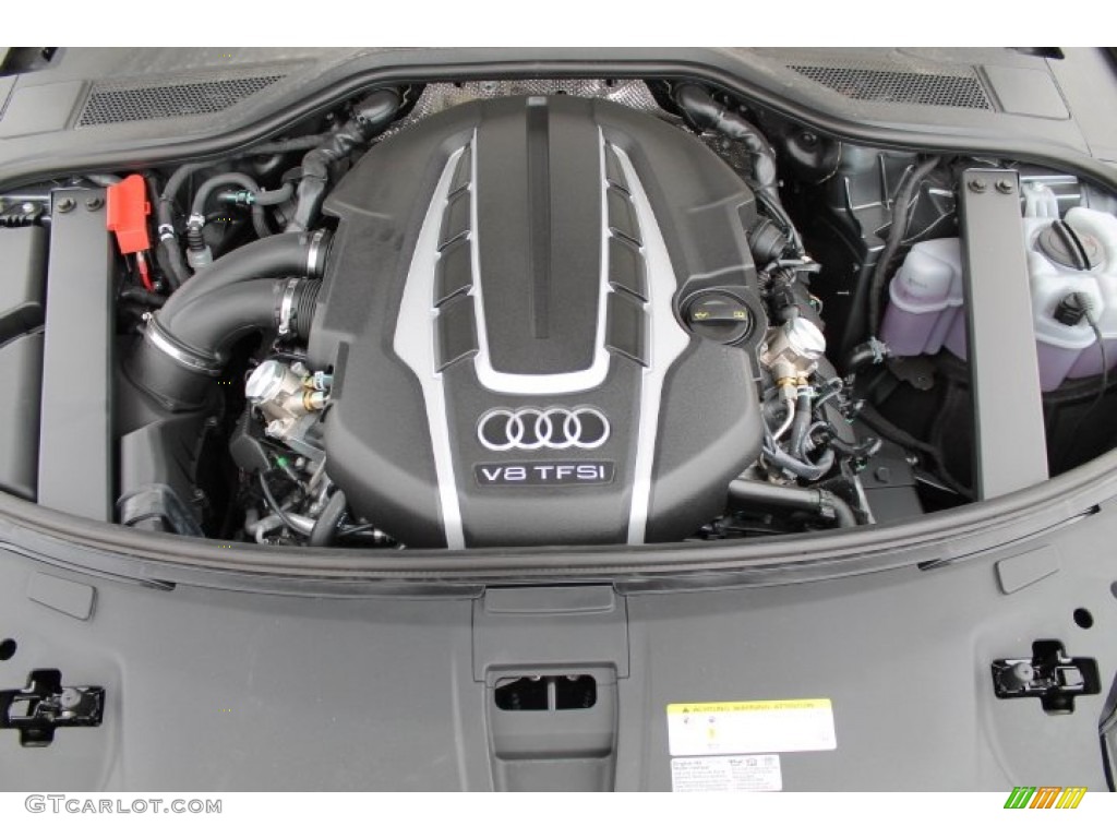 2015 Audi A8 L 4.0T quattro 4.0 Liter Turbocharged FSI DOHC 32-Valve VVT V8 Engine Photo #95650062