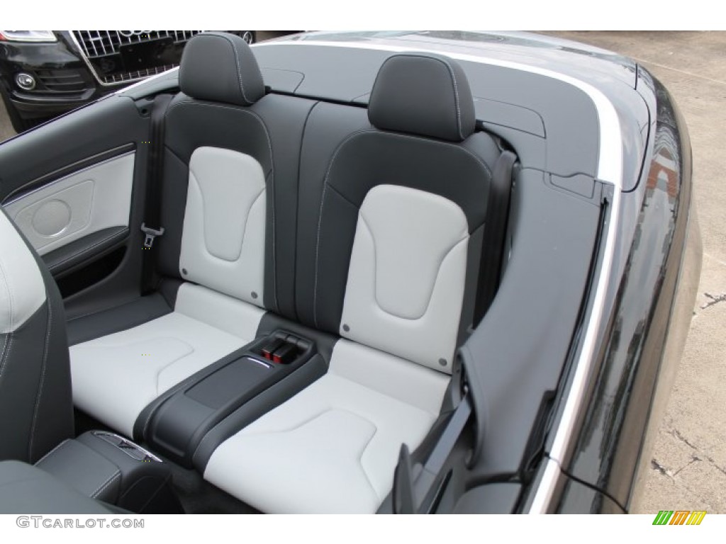 2015 Audi S5 3.0T Premium Plus quattro Cabriolet Rear Seat Photo #95650161
