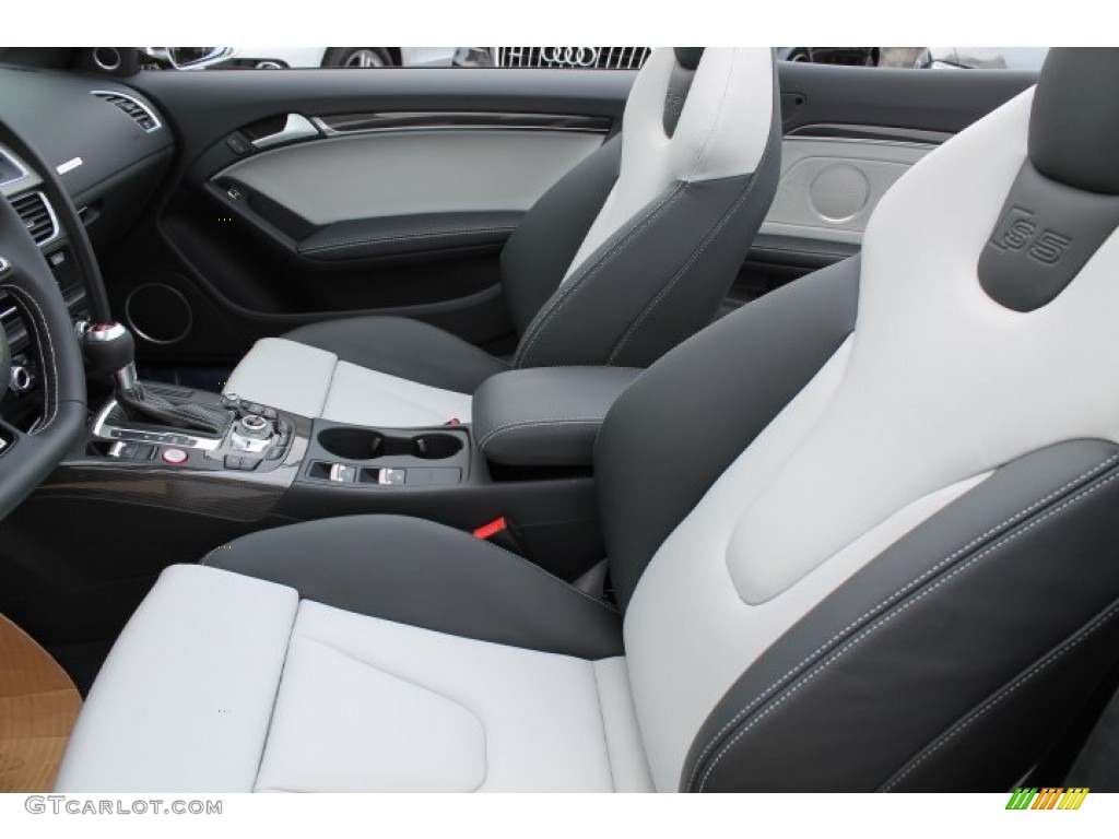 2015 Audi S5 3.0T Premium Plus quattro Cabriolet Front Seat Photo #95650176