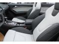 Black/Lunar Silver Front Seat Photo for 2015 Audi S5 #95650176