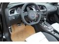  2015 S5 3.0T Premium Plus quattro Cabriolet Black/Lunar Silver Interior