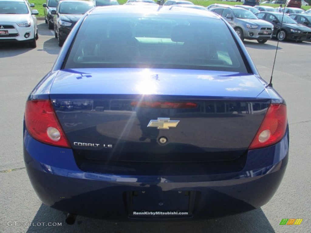 2007 Cobalt LS Sedan - Laser Blue Metallic / Neutral Beige photo #6