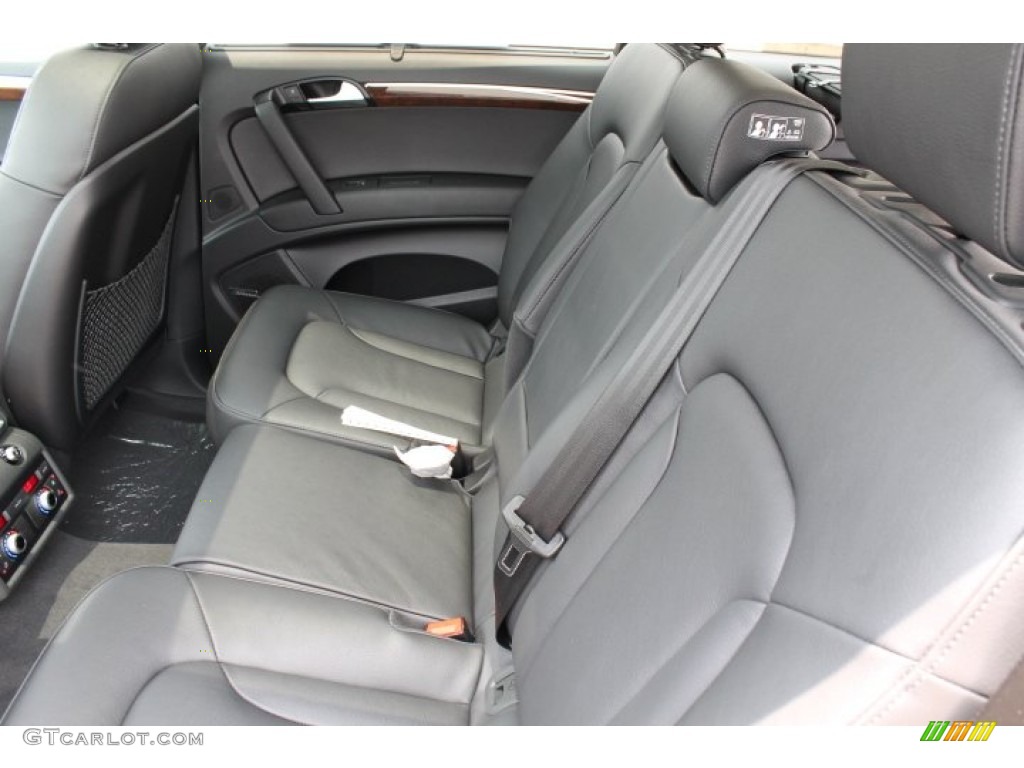 2015 Audi Q7 3.0 Premium Plus quattro Rear Seat Photo #95650533