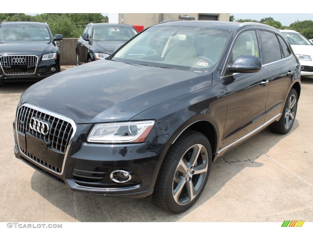 Moonlight Blue Metallic 2015 Audi Q5 3.0 TDI Premium Plus quattro Exterior Photo #95651154