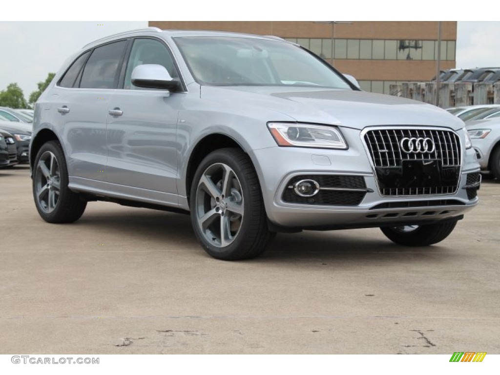 2015 Q5 3.0 TFSI Premium Plus quattro - Florett Silver Metallic / Black photo #1