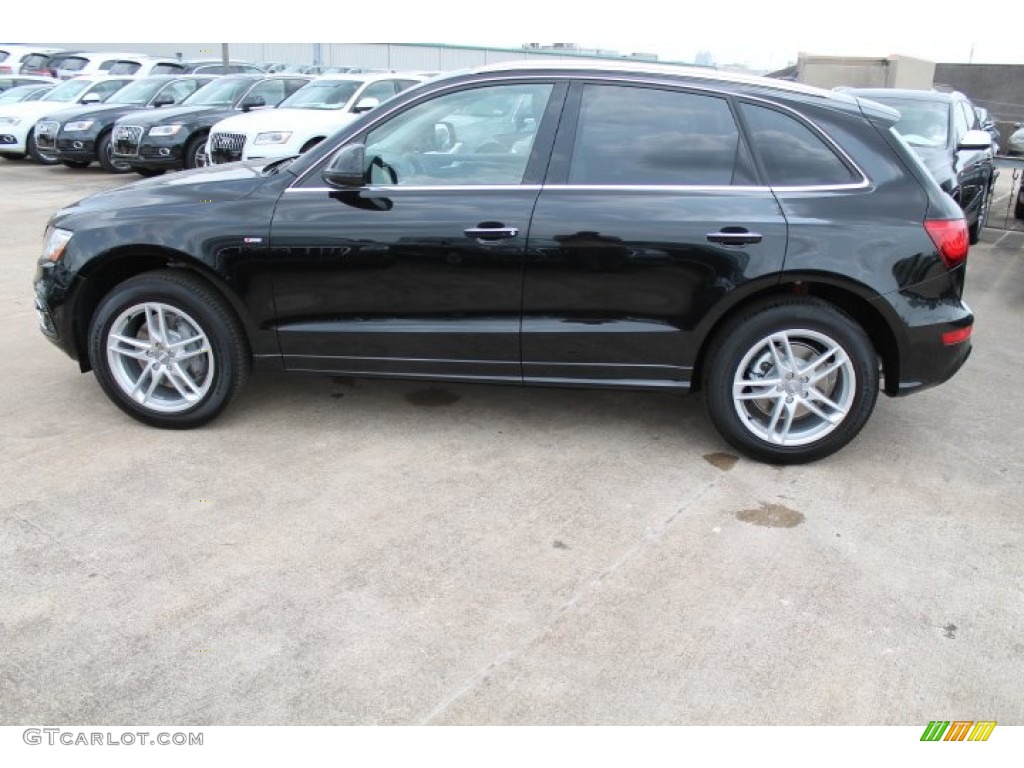 Mythos Black Metallic 2015 Audi Q5 3.0 TFSI Premium Plus quattro Exterior Photo #95652183