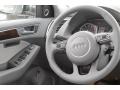 2015 Audi Q5 Titanium Gray Interior Steering Wheel Photo
