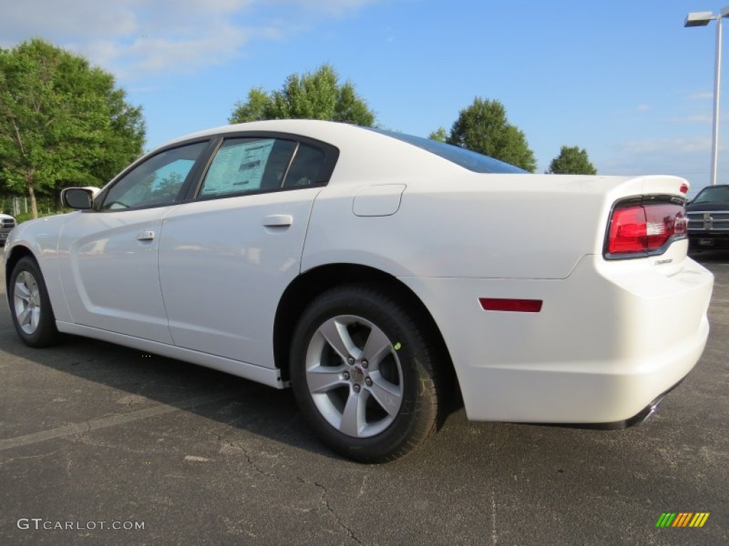 2014 Charger SE - Bright White / Black photo #2