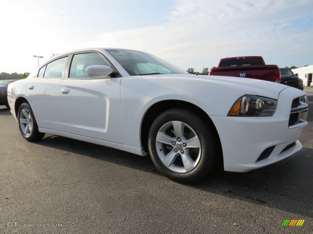 2014 Charger SE - Bright White / Black photo #4