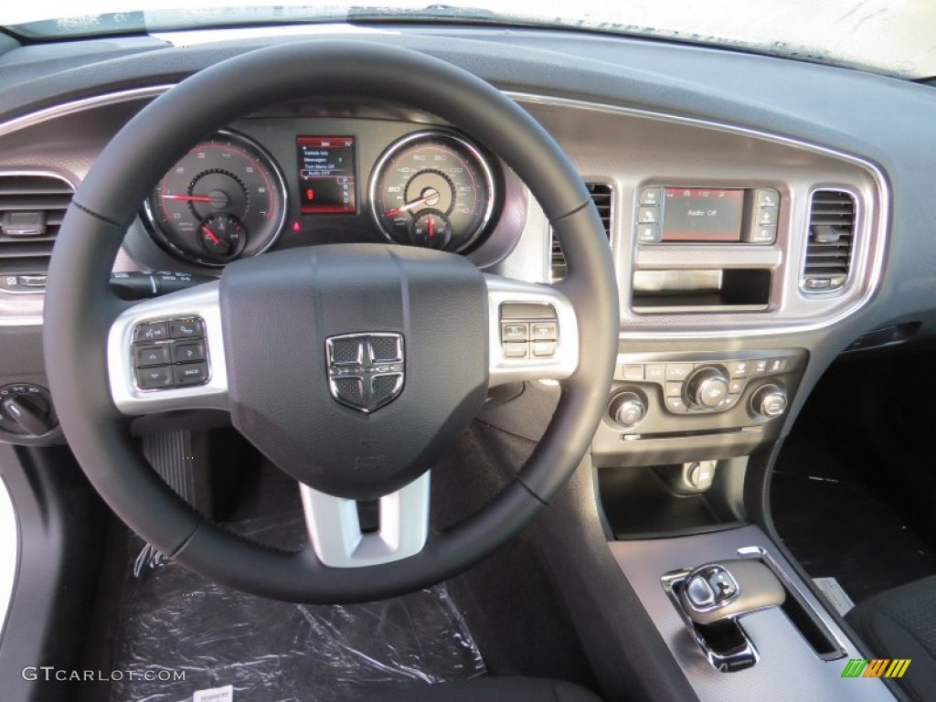 2014 Charger SE - Bright White / Black photo #7