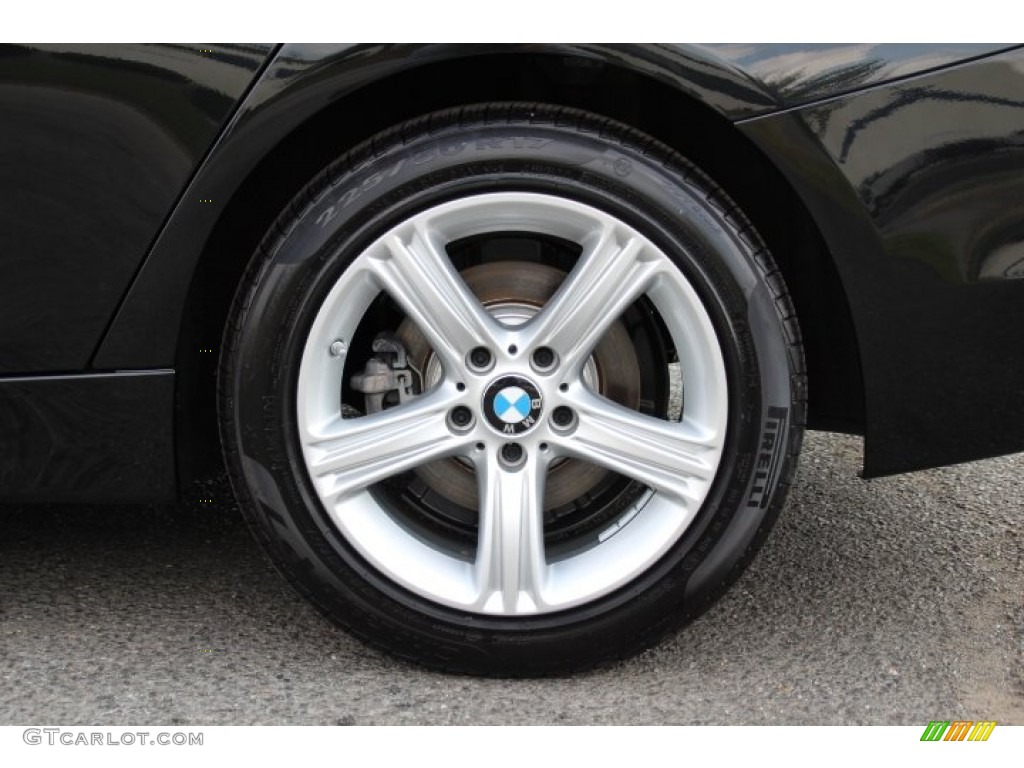 2014 3 Series 328i xDrive Sedan - Black Sapphire Metallic / Black photo #30