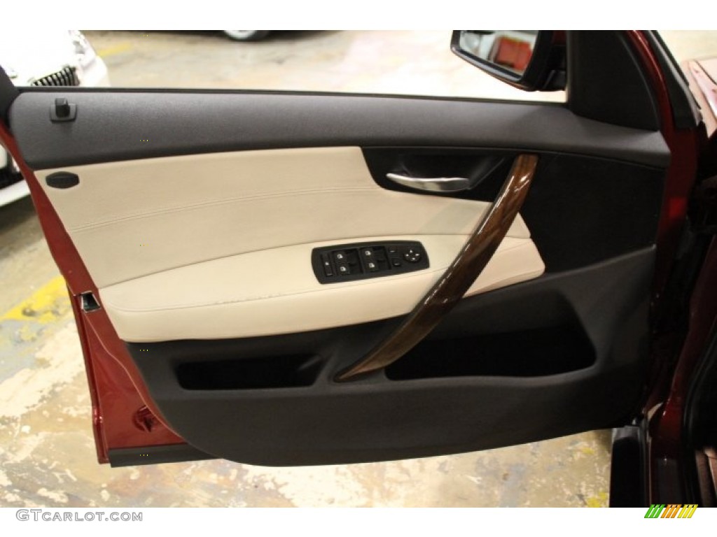 2009 X3 xDrive30i - Vermillion Red Metallic / Oyster Nevada Leather photo #9