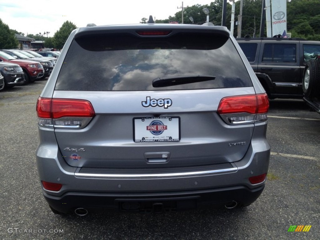 2014 Grand Cherokee Limited 4x4 - Billet Silver Metallic / Morocco Black photo #5