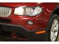 2009 Vermillion Red Metallic BMW X3 xDrive30i  photo #30