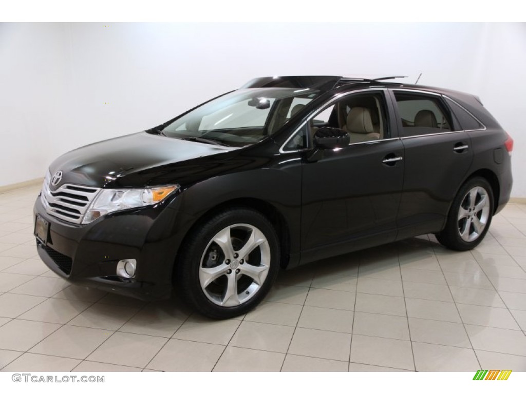 Black 2010 Toyota Venza V6 AWD Exterior Photo #95654686